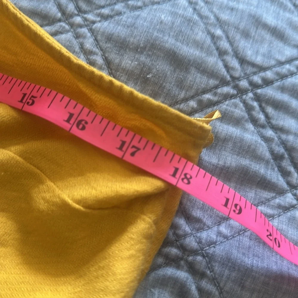 NWT Deep Yellow One-Shoulder Dress - Picture 5 of 7